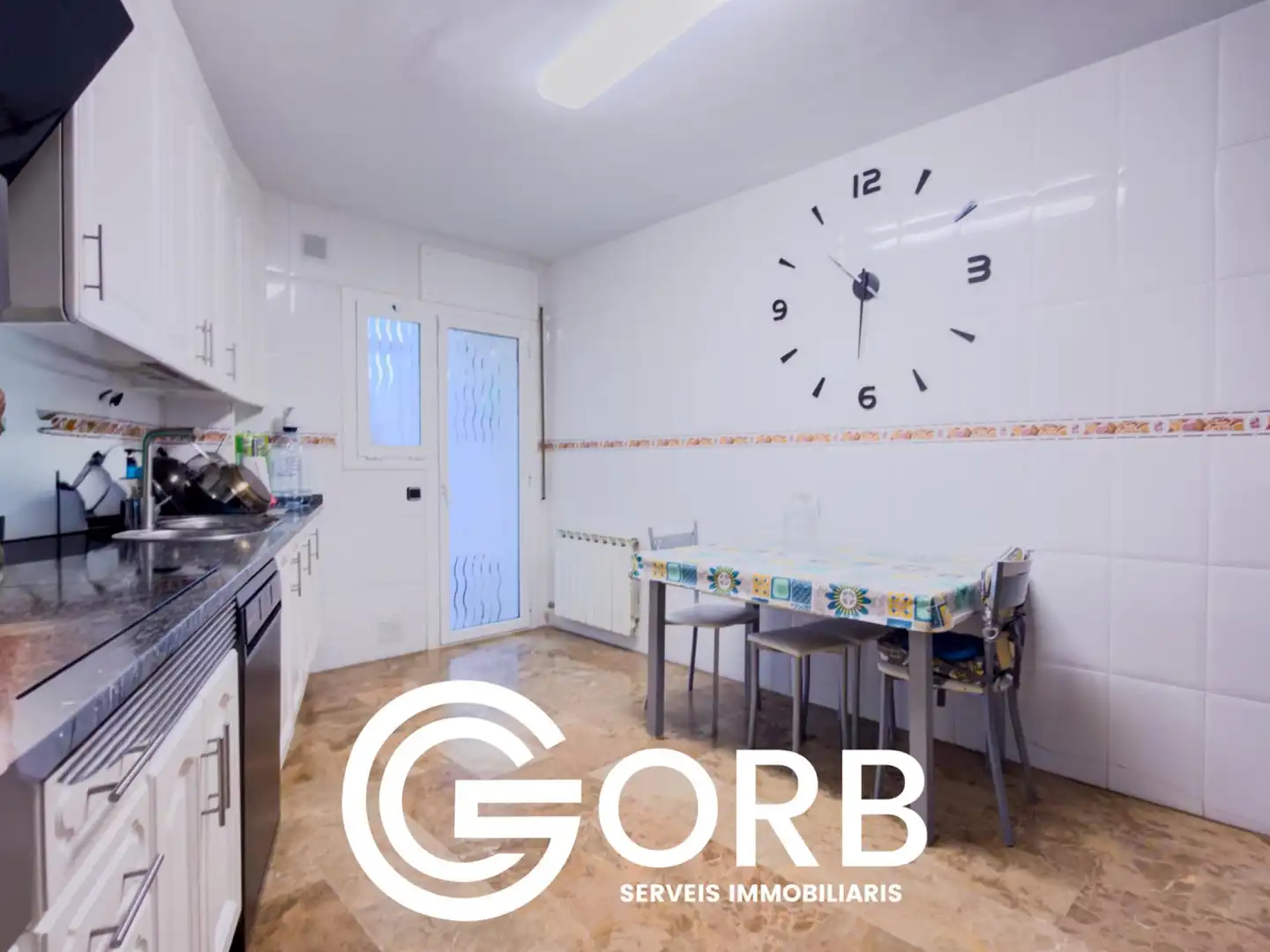 Kitchen of Duplexes for sale in Mataró  with Heating, Terrace and Storage room