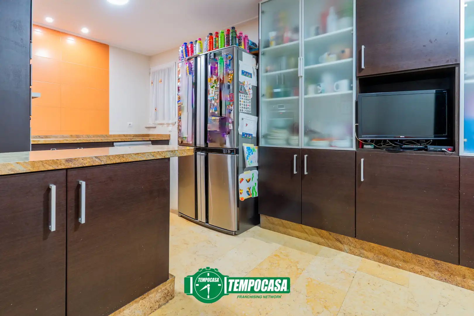 Kitchen of Flat for sale in Sueca  with Air Conditioner, Heating and Terrace