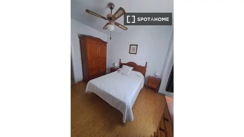 Schlafzimmer von Wohnungen zur untervermieten in Vélez-Málaga mit Klimaanlage, Terrasse und Möbliert