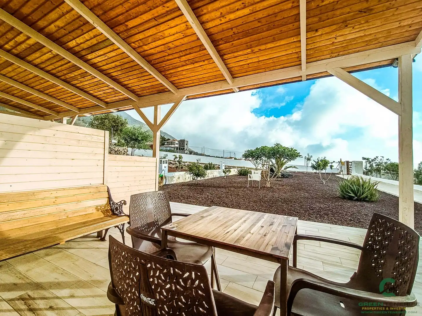 Terraza de Piso de alquiler en Guía de Isora con Terraza y Amueblado