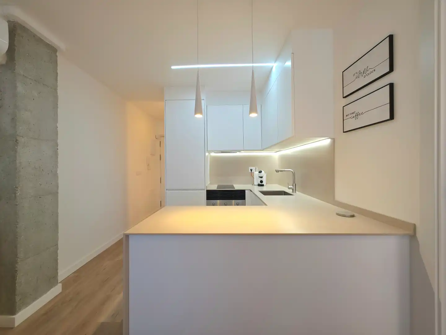 Cocina de Piso en venta en Alicante / Alacant con Aire acondicionado, Calefacción y Horno