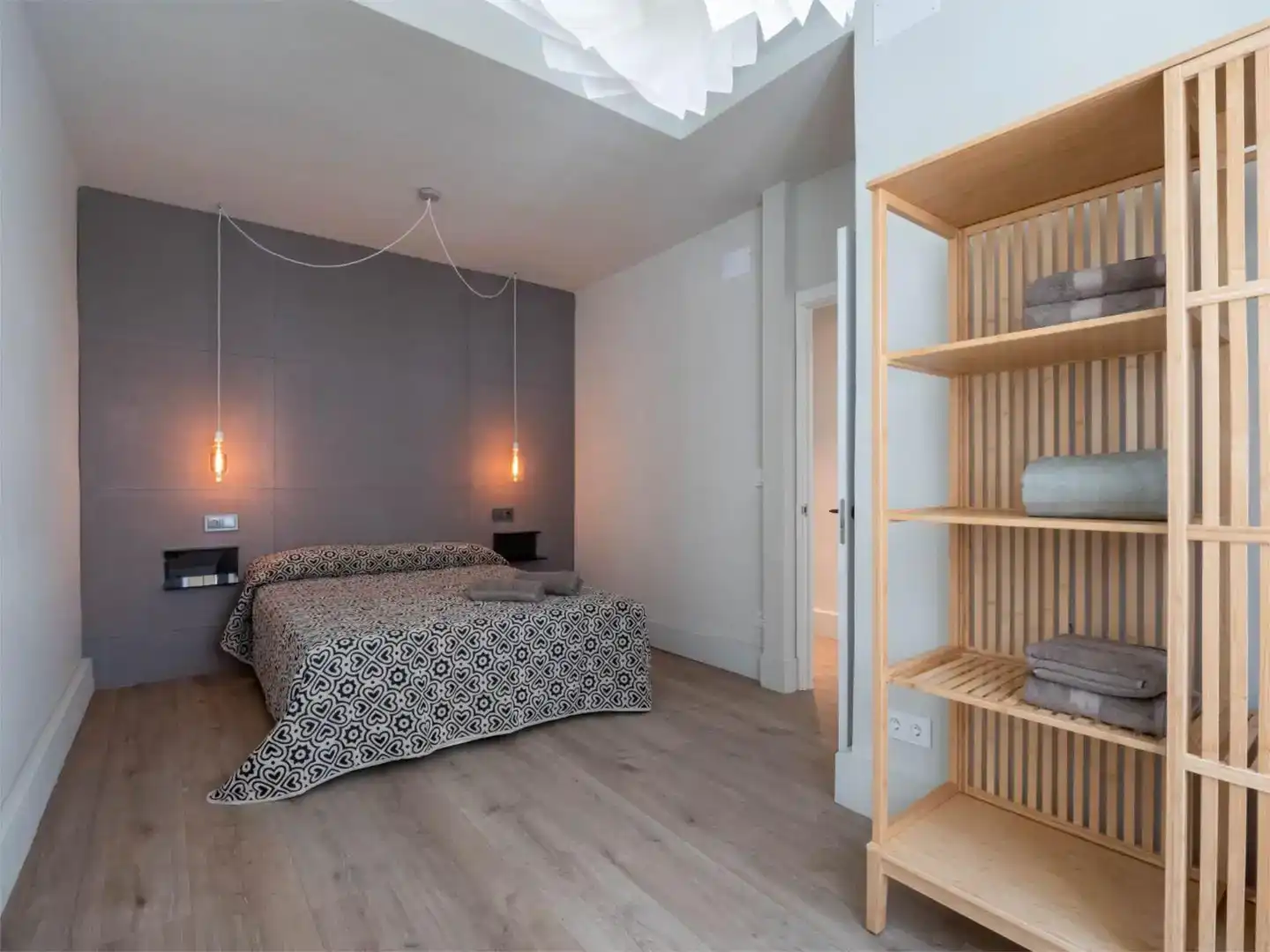 Bedroom of Flat for rent in Pontedeume  with Furnished and Balcony