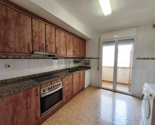 Kitchen of Flat for sale in Amposta  with Air Conditioner, Furnished and Balcony