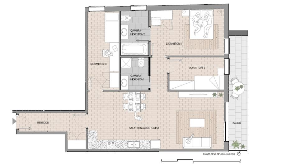 Foto 1 de Pis en venda a Carrer Sant Crist de la Grua, 41a, Montmeló, Barcelona