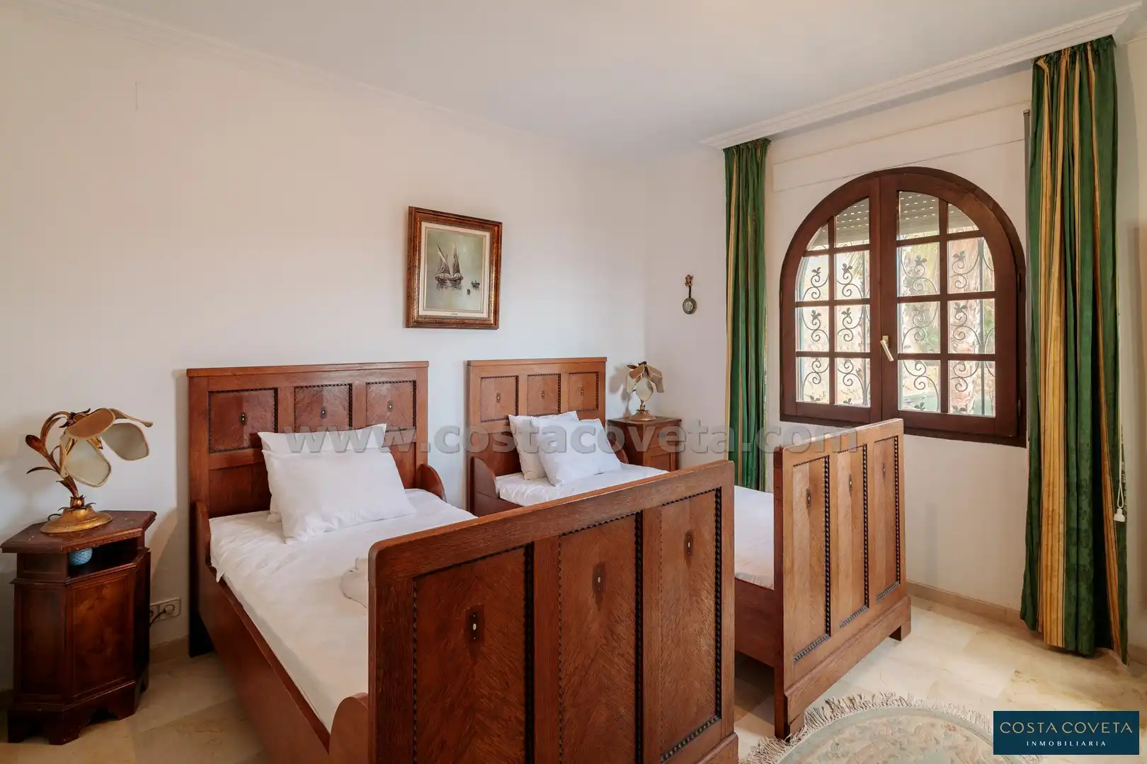 Bedroom of Houses for sale in El Campello  with Air Conditioner, Private garden and Terrace