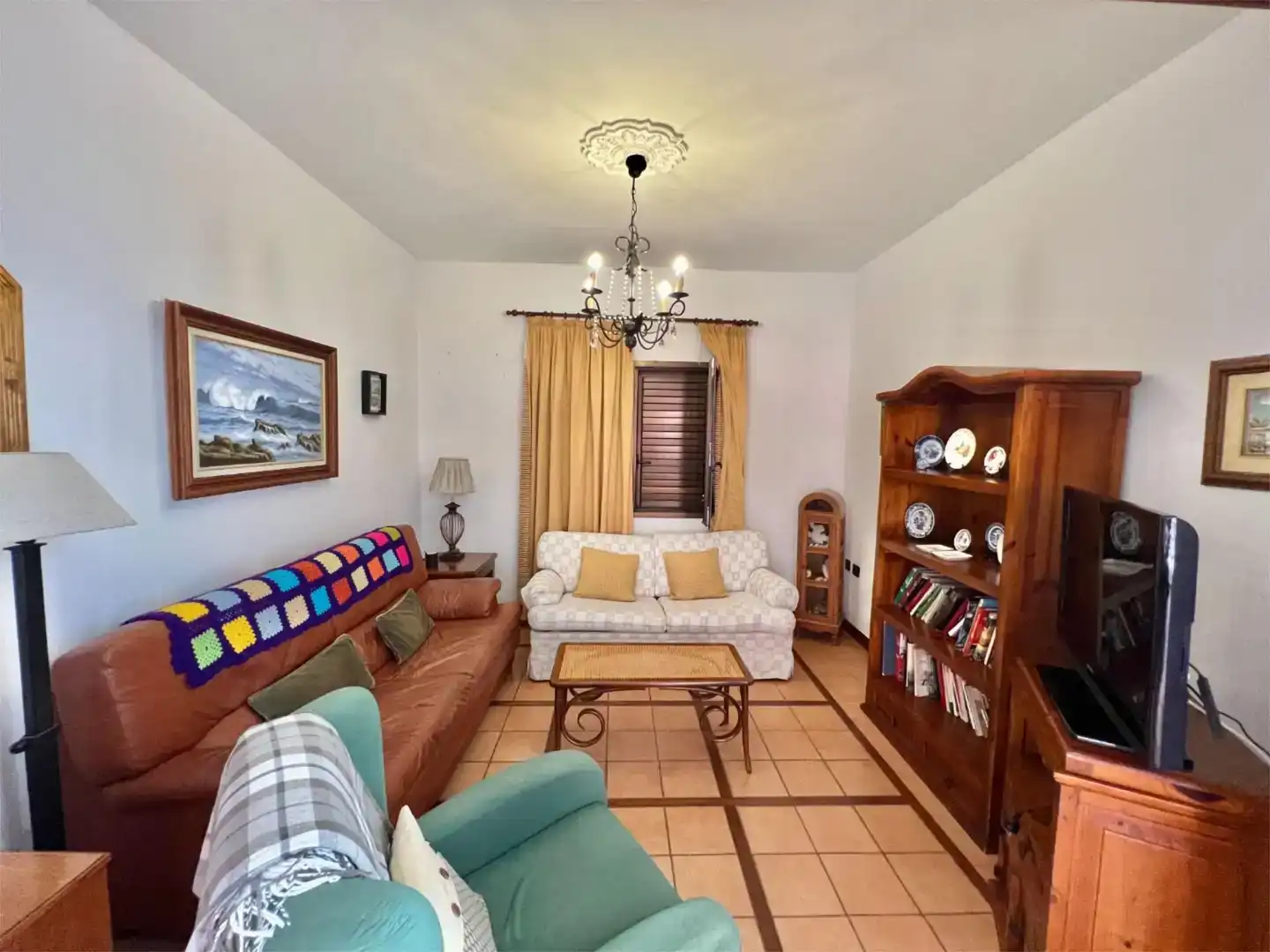 Sala de estar de Casa o chalet en venta en Garachico con Piscina y Balcón
