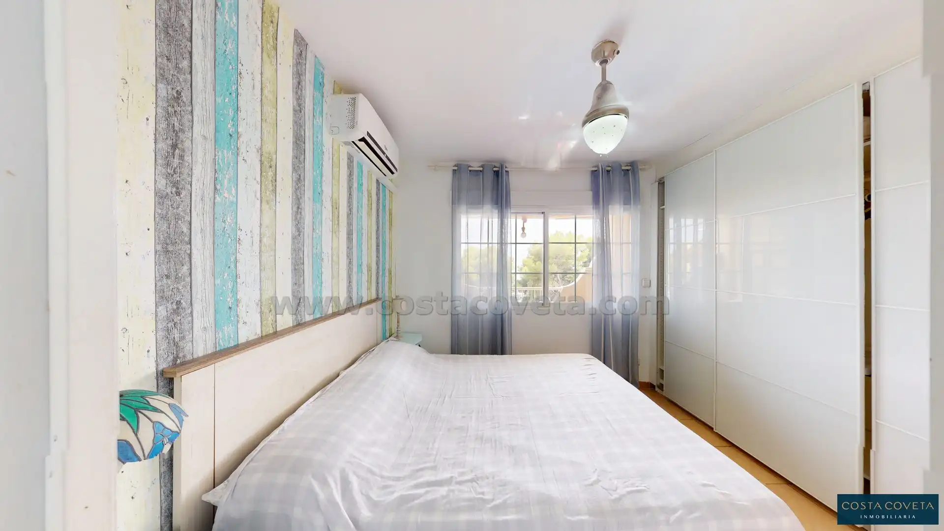 Bedroom of Apartments for sale in El Campello  with Air Conditioner, Terrace and Swimming Pool