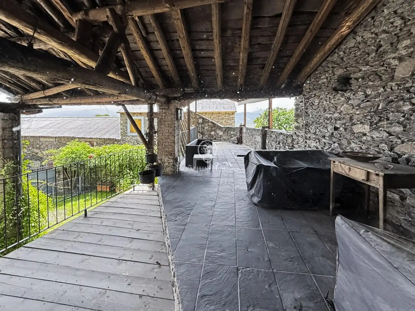Terraza de Finca rústica en venta en Guils de Cerdanya con Calefacción, Jardín privado y Trastero