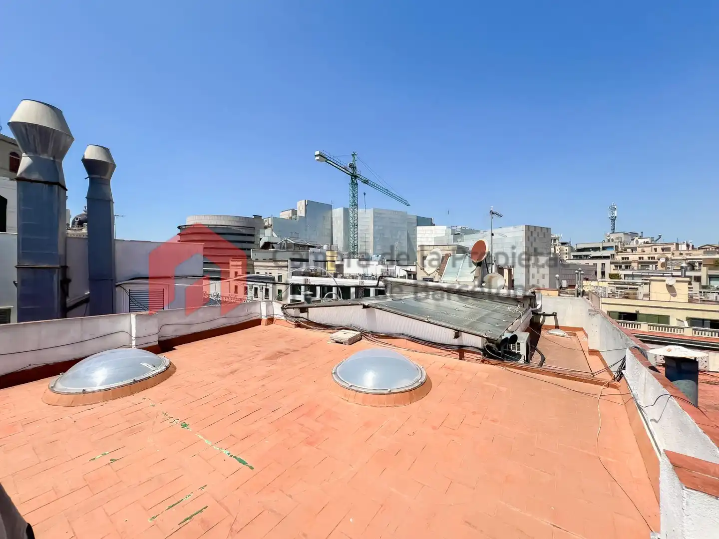 Terraza de Ático en venta en Barcelona con Parquet, Terraza y Balcón