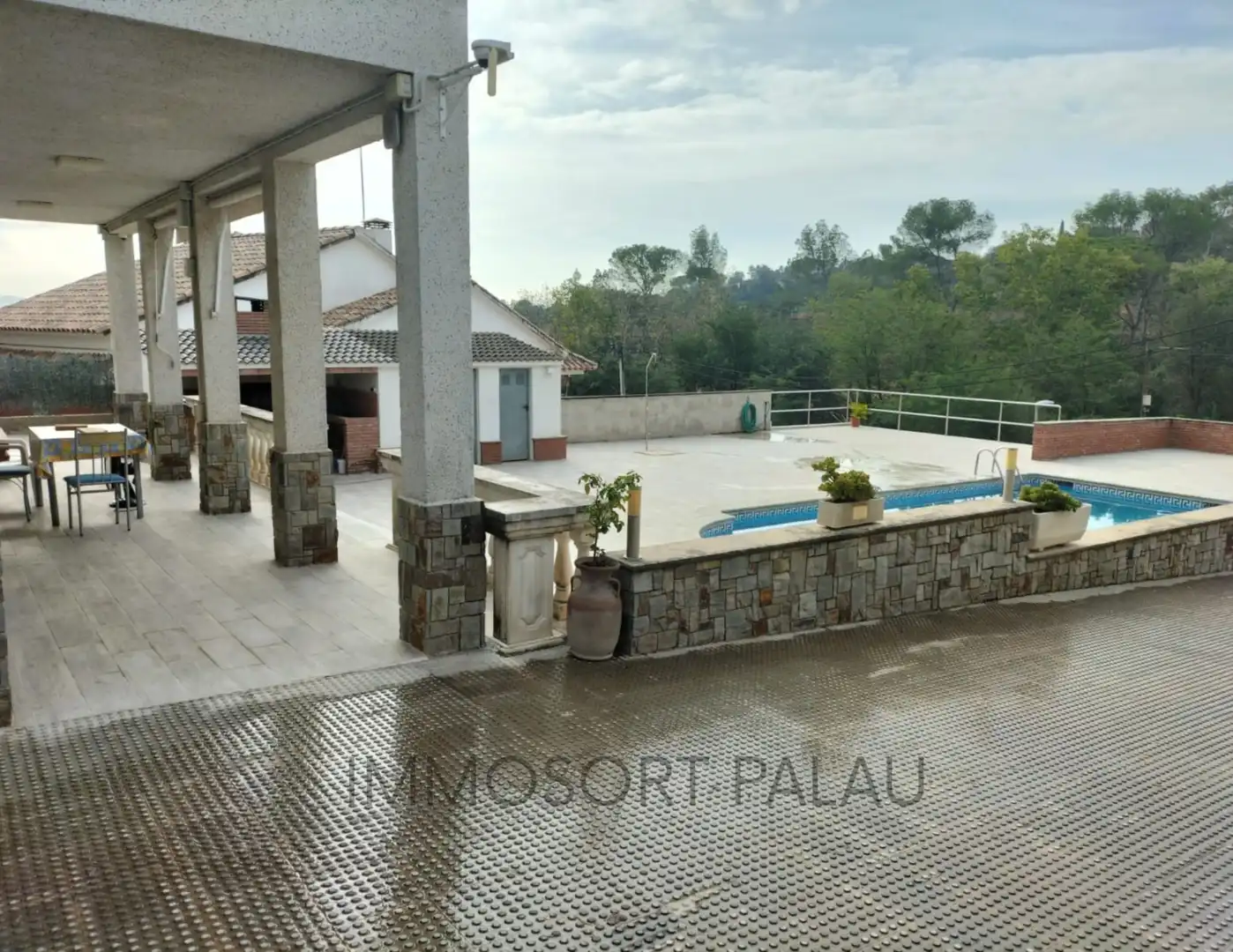 Piscina de Casa o xalet en venda en Lliçà d'Amunt amb Aire condicionat, Jardí privat i Terrassa