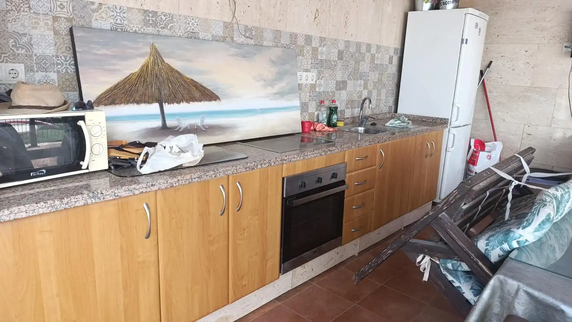 Cocina de Casa o chalet en venta en Almoradí con Piscina y Balcón