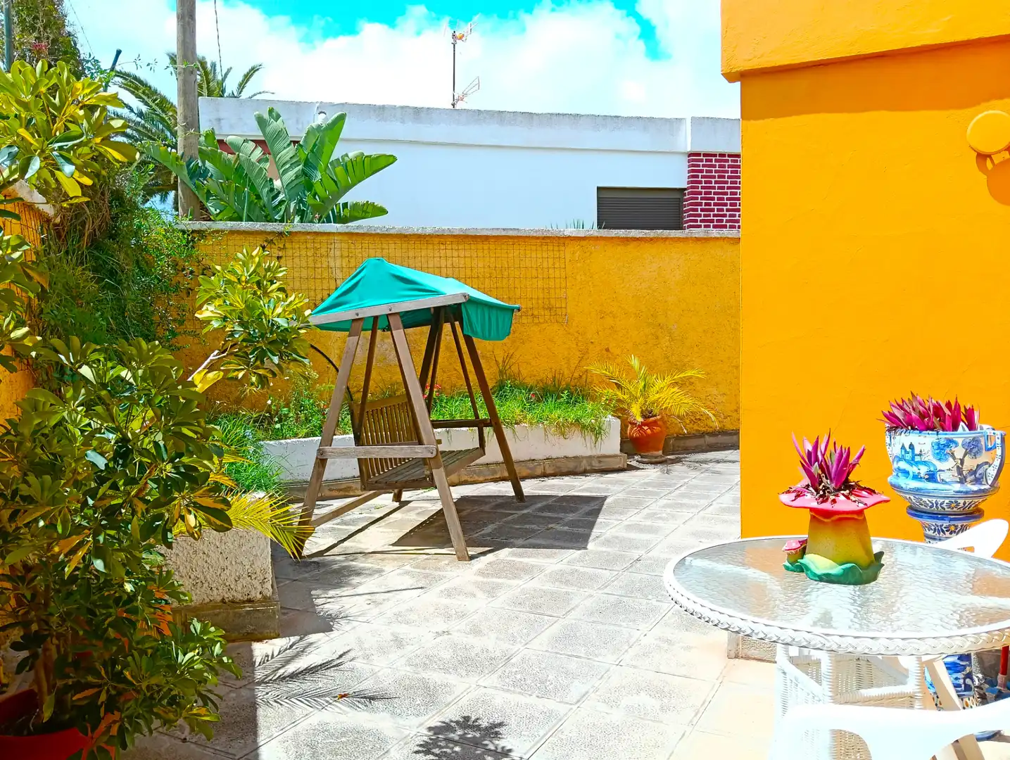 Terrasse von Haus oder Chalet zum Verkauf in San Cristóbal de la Laguna mit Privatgarten und Abstellraum