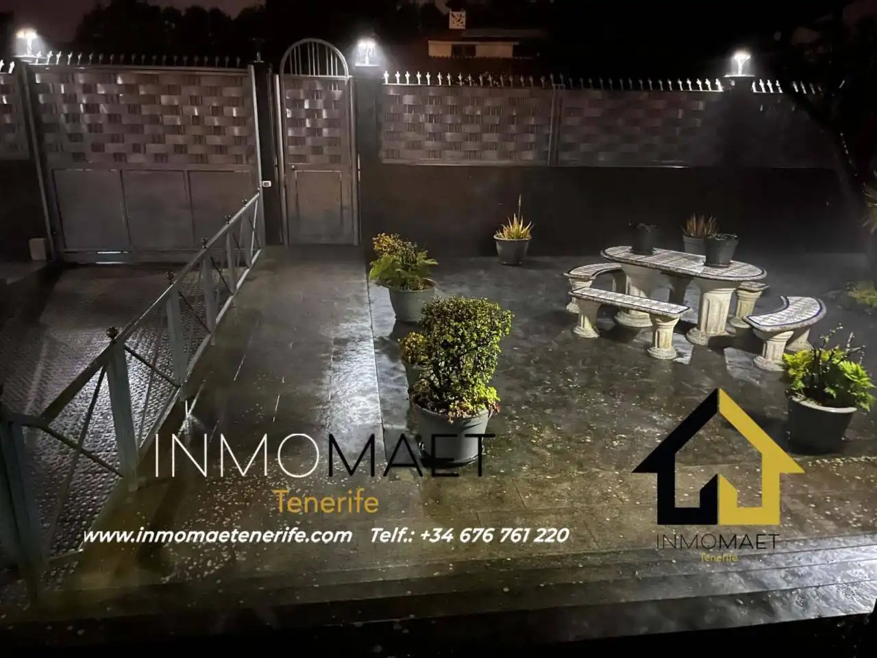 Terrassa de Casa o xalet en venda en Tacoronte amb Calefacció, Jardí privat i Terrassa
