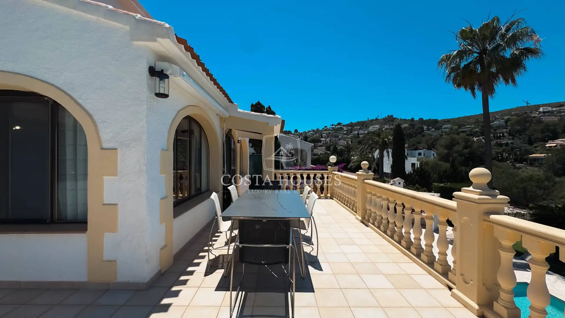 Terrace of Houses for sale in Jávea / Xàbia  with Air Conditioner, Private garden and Terrace