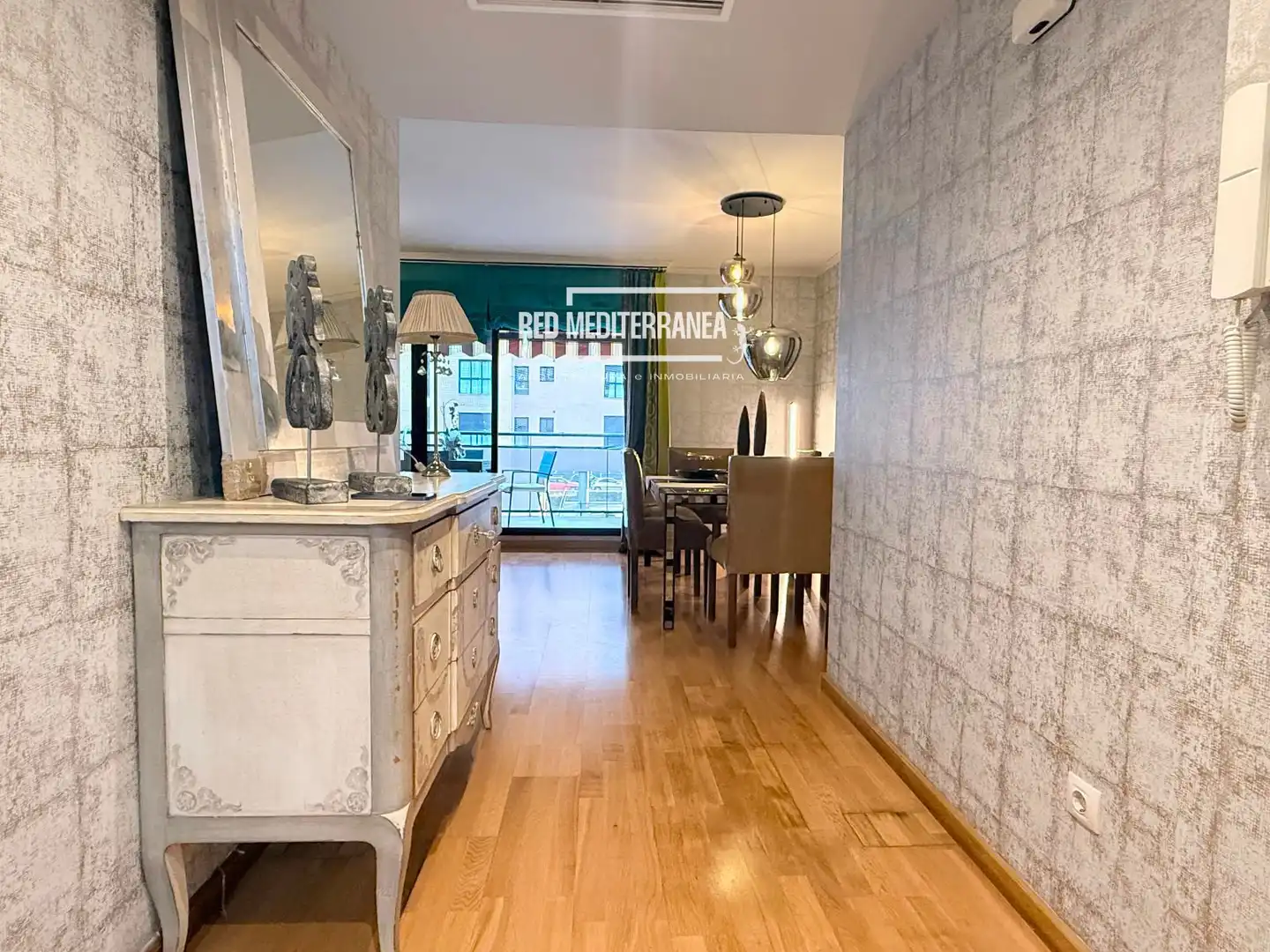 Exterior view of Flat for sale in Gandia  with Air Conditioner, Heating and Parquet flooring