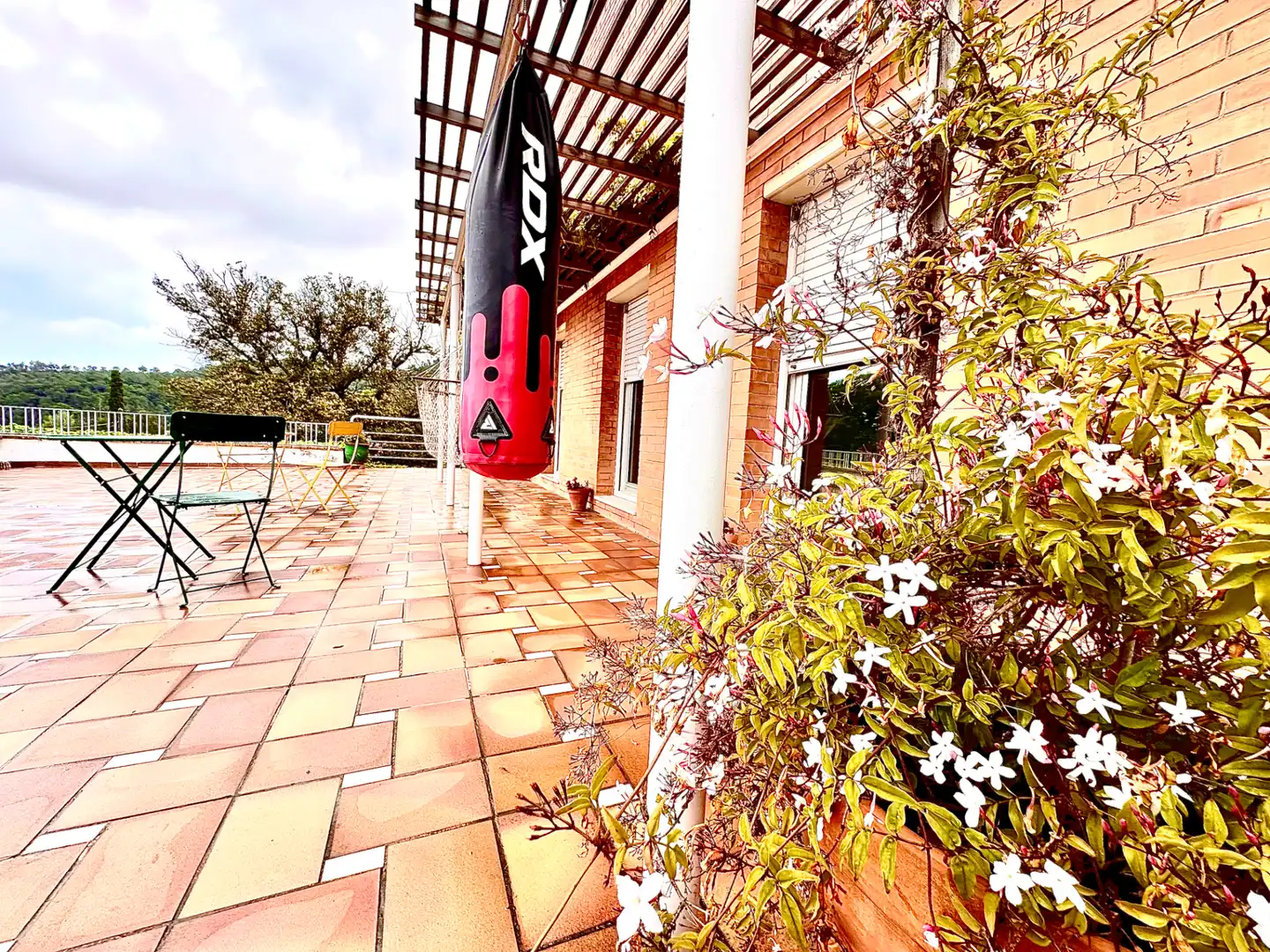 Terrassa de Casa o xalet en venda en Castellar del Vallès amb Calefacció, Jardí privat i Piscina