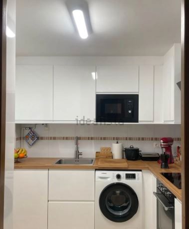 Cocina de Piso en venta en A Coruña Capital  con Calefacción, Terraza y Amueblado