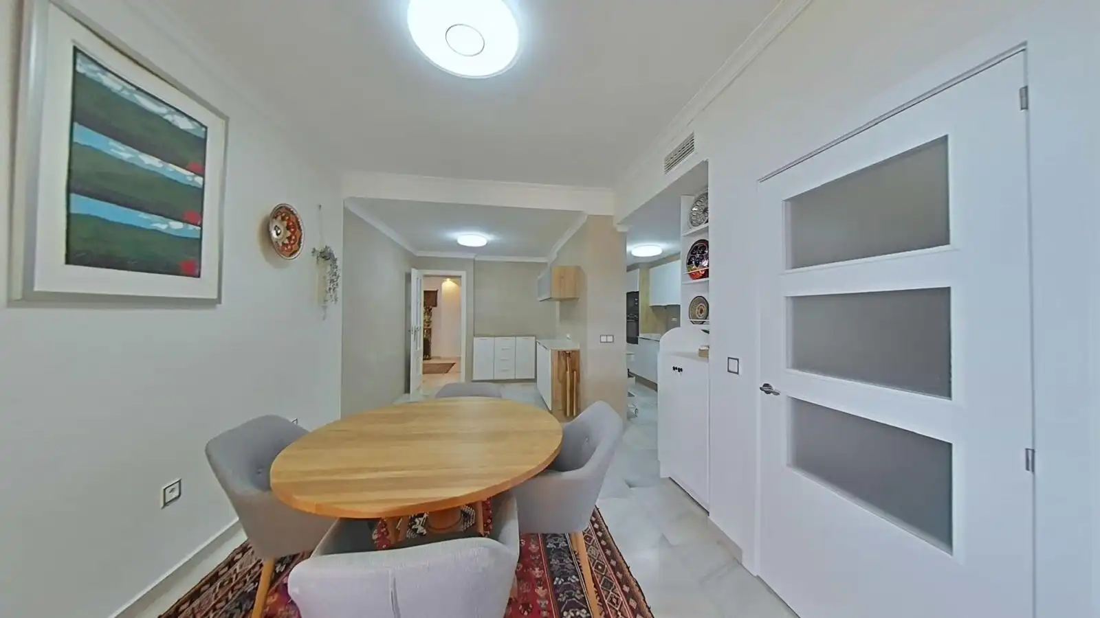 Menjador de Apartament en venda en Fuengirola amb Aire condicionat, Calefacció i Terrassa