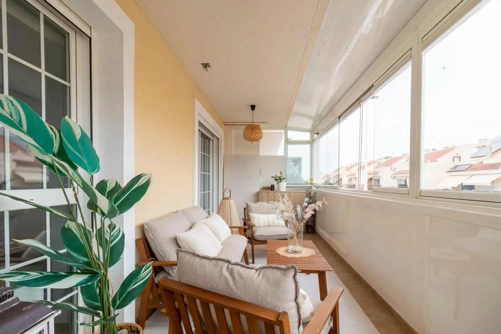 Balcony of Flat for sale in Santa Pola  with Furnished and Community pool