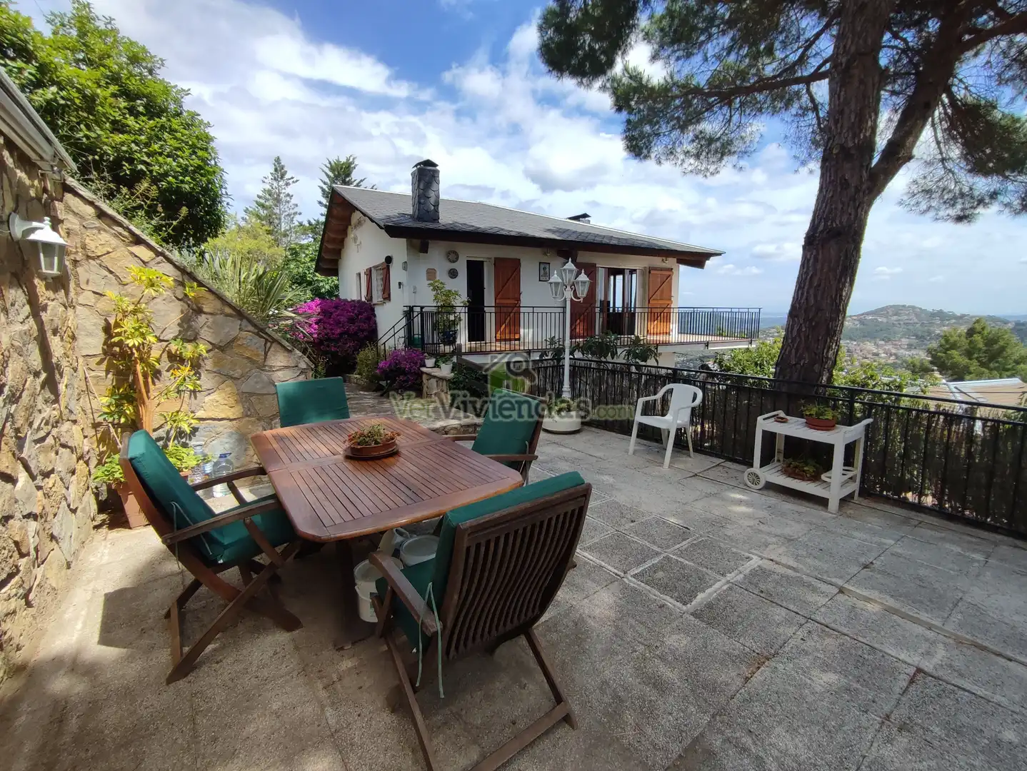 Terraza de Casa o chalet en venta en Vallirana con Calefacción, Jardín privado y Terraza