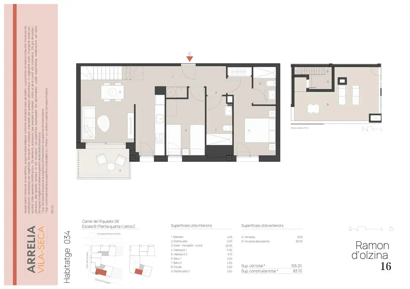 Wohnung mit Aufzug zum Verkauf in Avinguda de Ramon d'Olzina 16, imagen 4