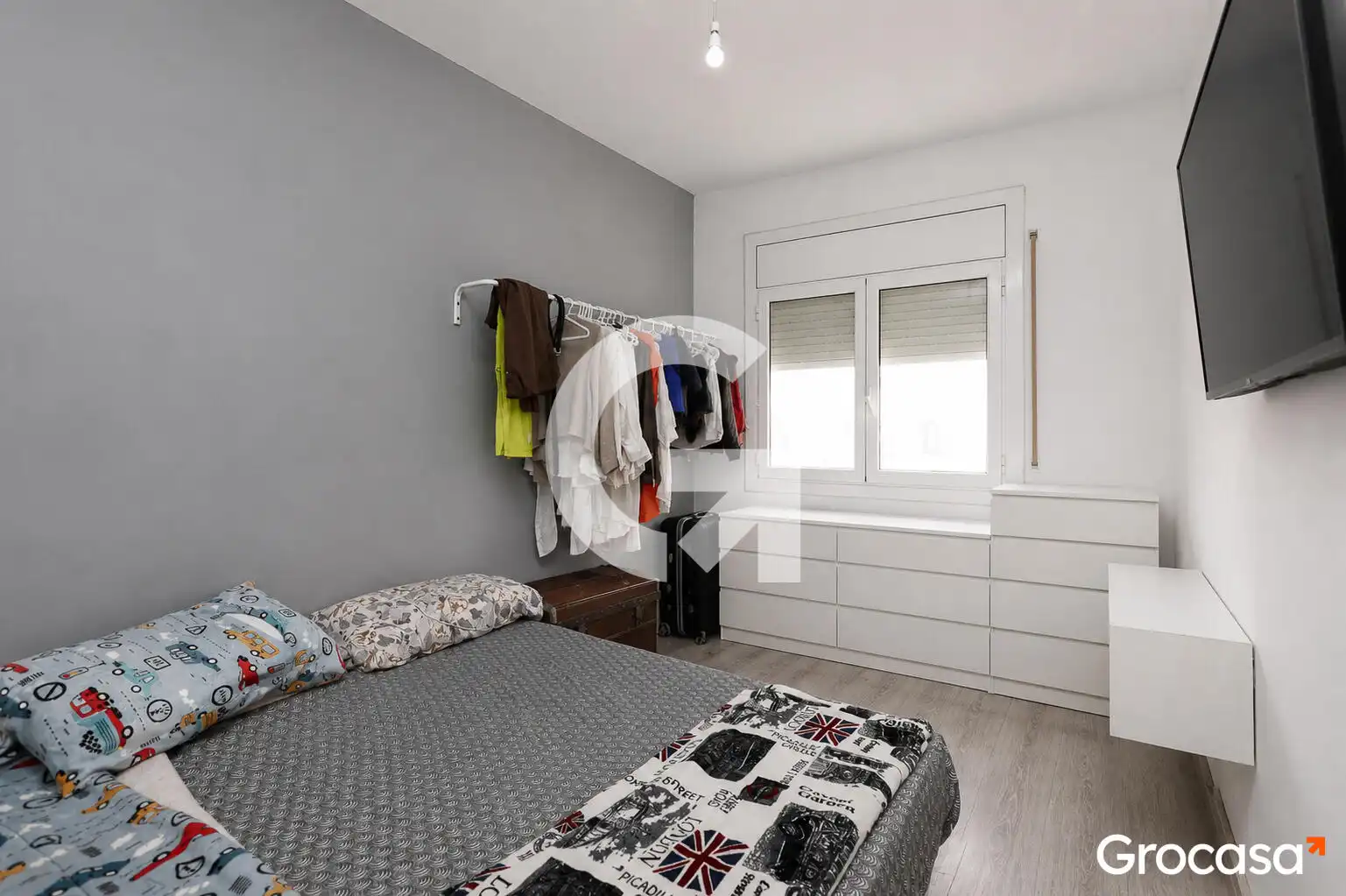 Bedroom of Flat for sale in Gavà  with Air Conditioner, Oven and Balcony