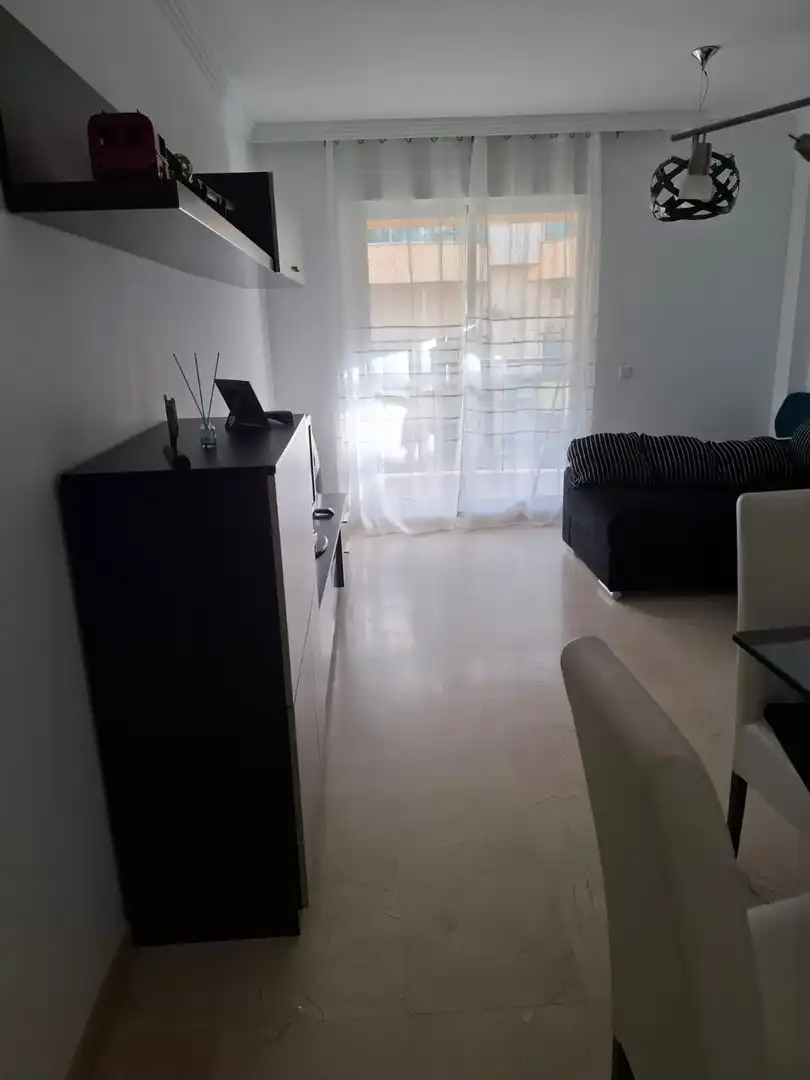 Living room of Apartments for rent in Estepona  with Air Conditioner and Terrace