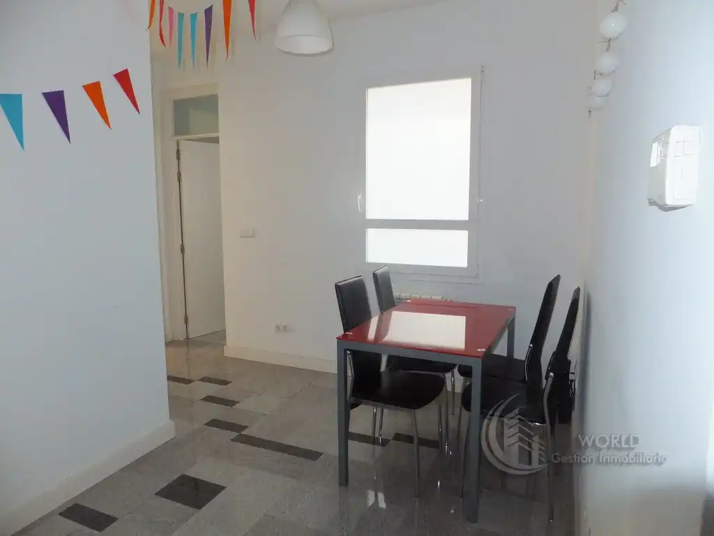 Esszimmer von Wohnung zur Miete in Madrid mit Heizung, Möbliert und Ofen