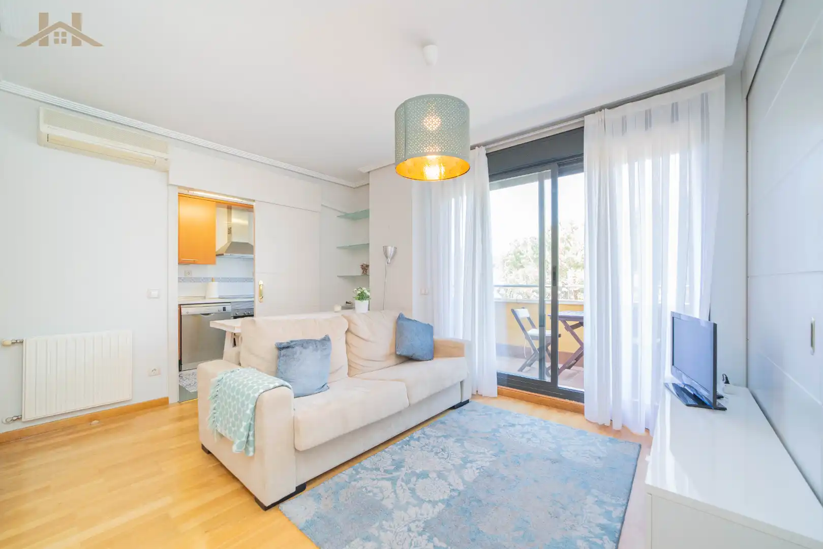 Sala de estar de Apartamento en venta en Las Rozas de Madrid