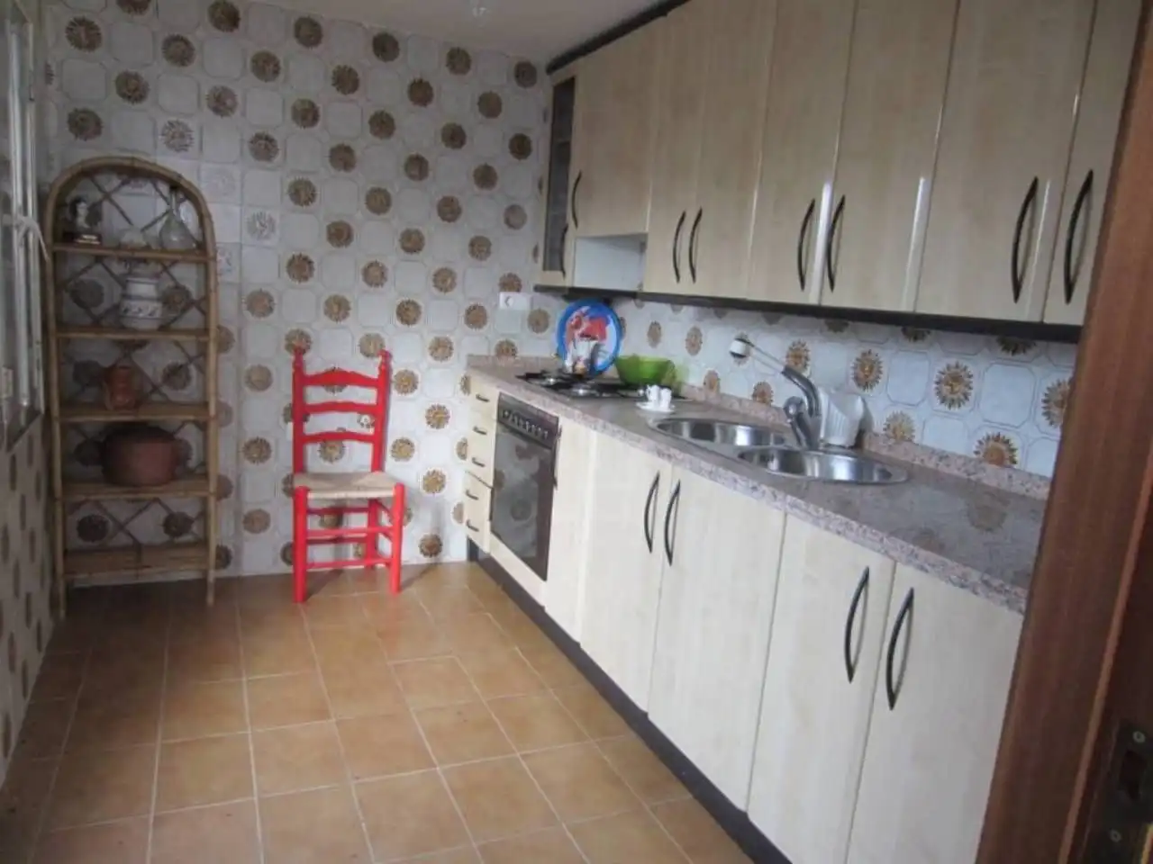 Cuina de Casa o xalet en venda en Fuentes de Oñoro amb Terrassa i Moblat