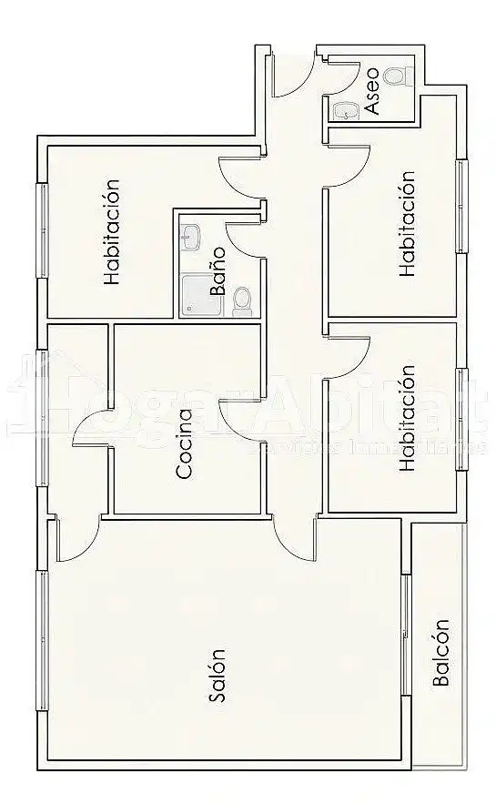 Flat for sale in Gandia  with Parquet flooring and Balcony