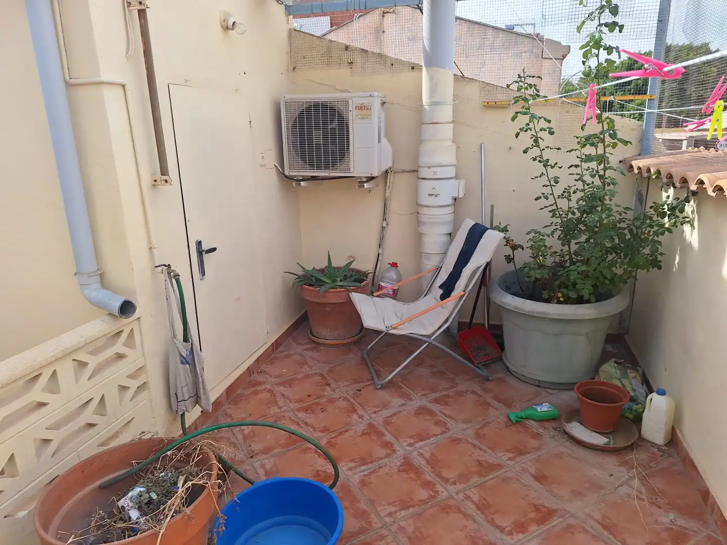 Terraza de Casa o chalet en venta en Alicante / Alacant con Aire acondicionado, Jardín privado y Terraza