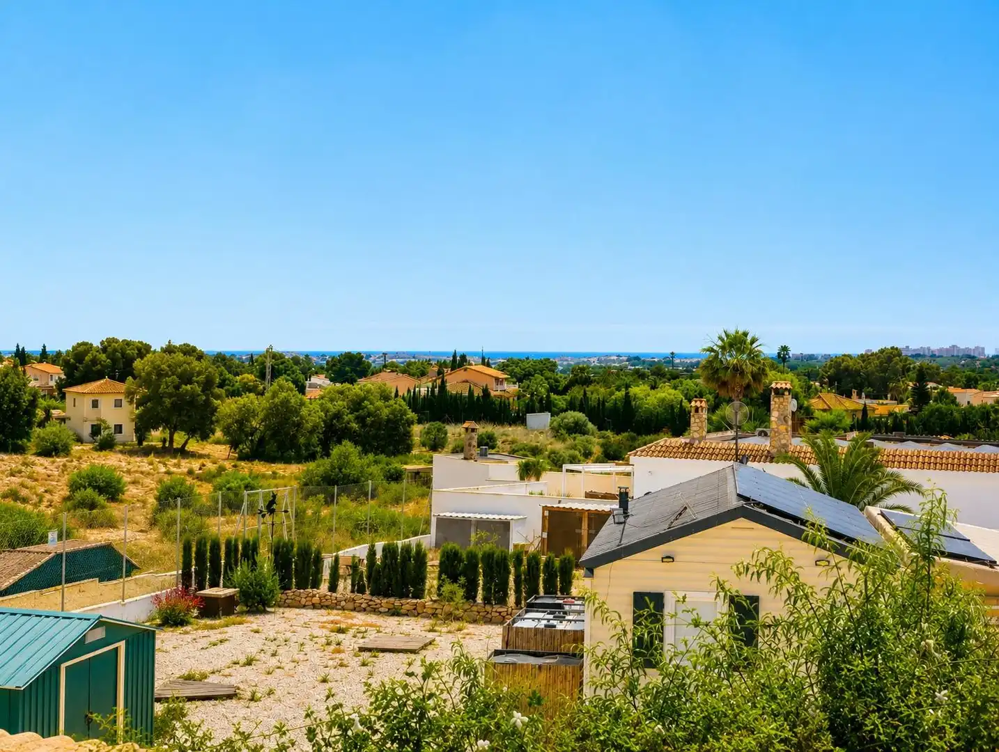 Exterior view of Houses for sale in Elche / Elx  with Private garden, Terrace and Swimming Pool