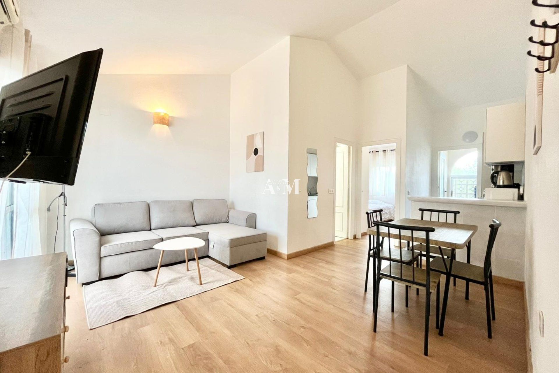 Living room of Flat to rent in San Miguel de Salinas  with Heating, Terrace and Swimming Pool