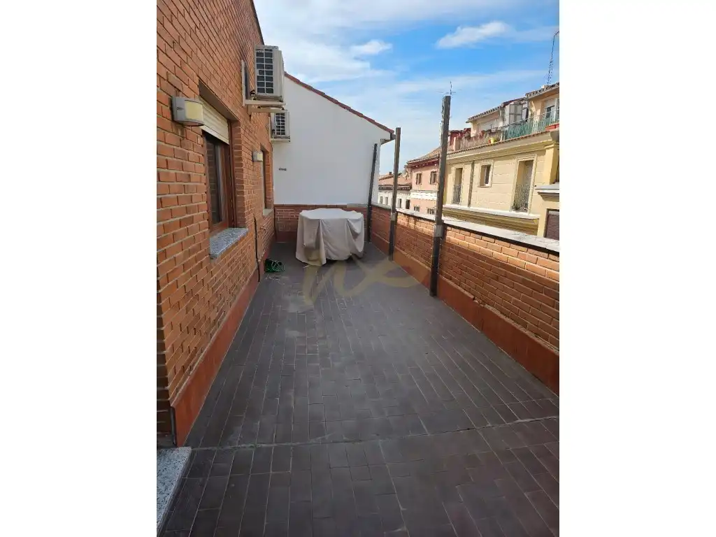 Terraza de Piso de alquiler en Madrid