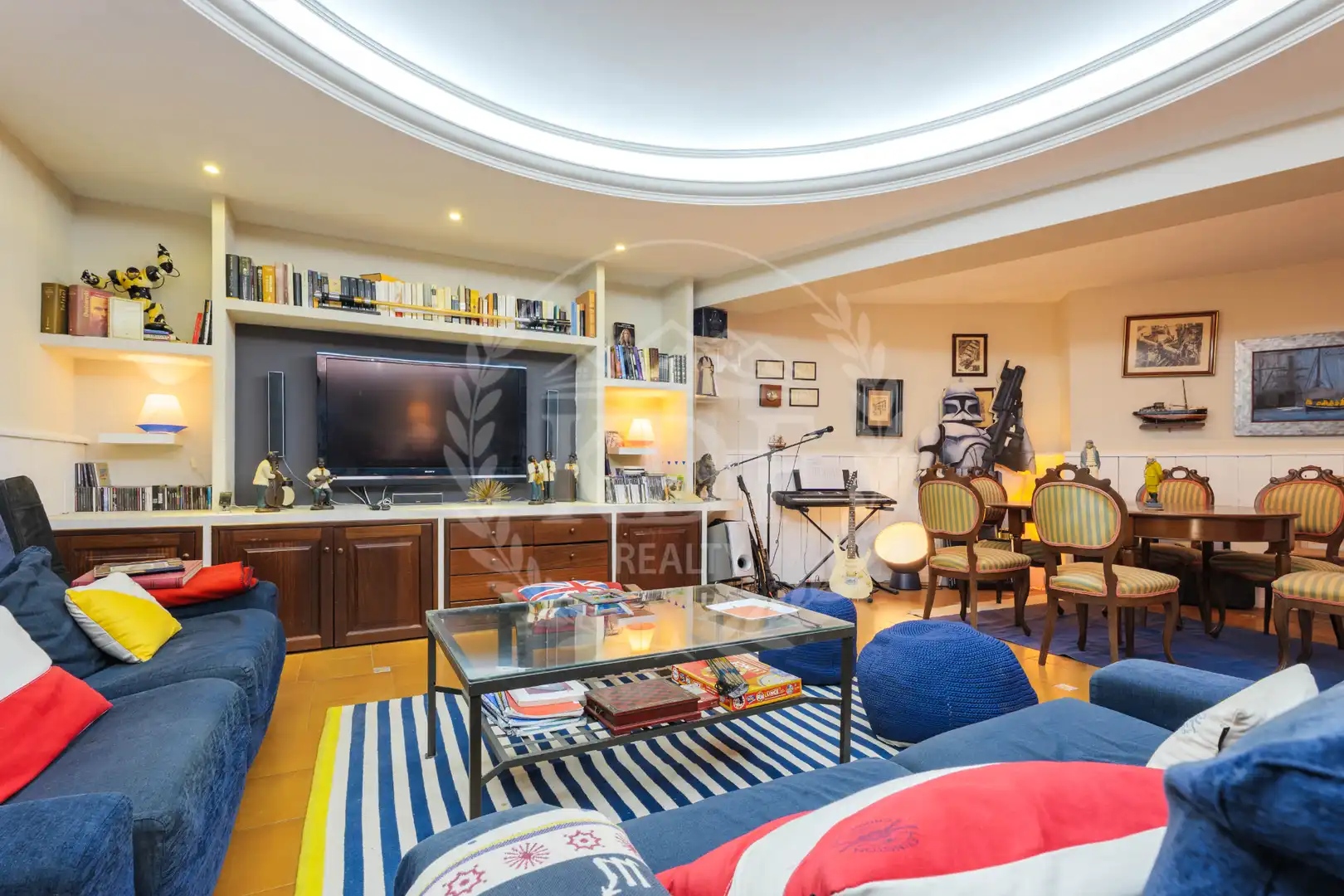 Living room of Houses for sale in El Rosario  with Private garden, Terrace and Swimming Pool