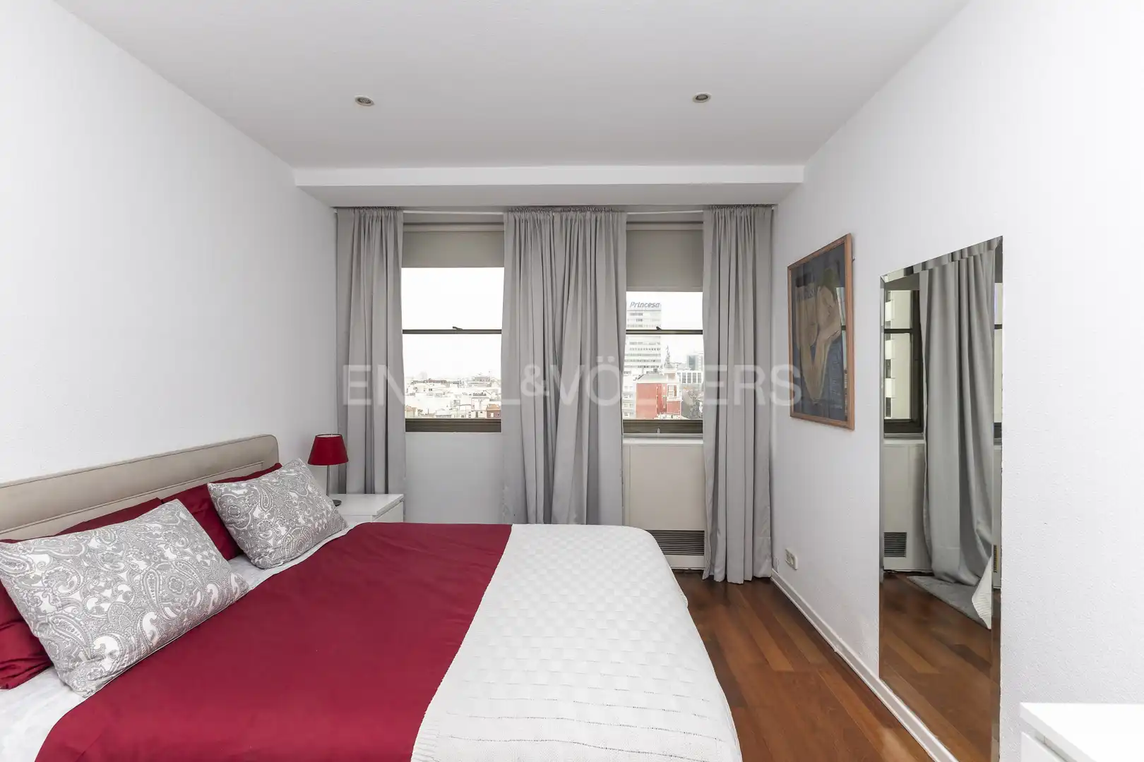 Habitación de Piso de alquiler en Madrid con Aire acondicionado, Calefacción y Amueblado
