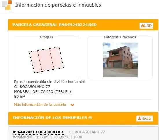 Immobles singulars en venda a Monreal del Campo, imagen 3