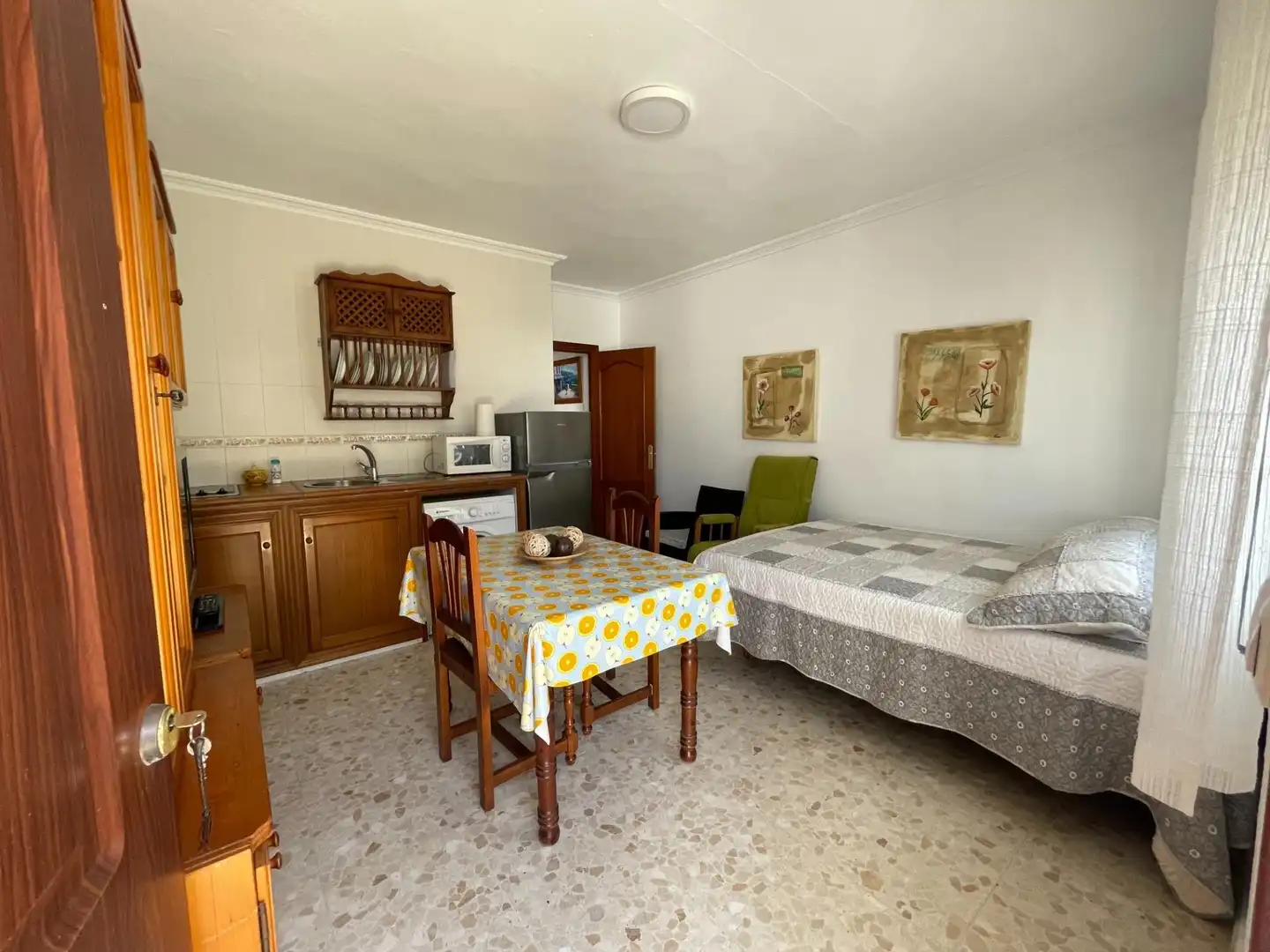 Cuina de Finca rústica en venda en Tarifa amb Aire condicionat, Calefacció i Jardí privat