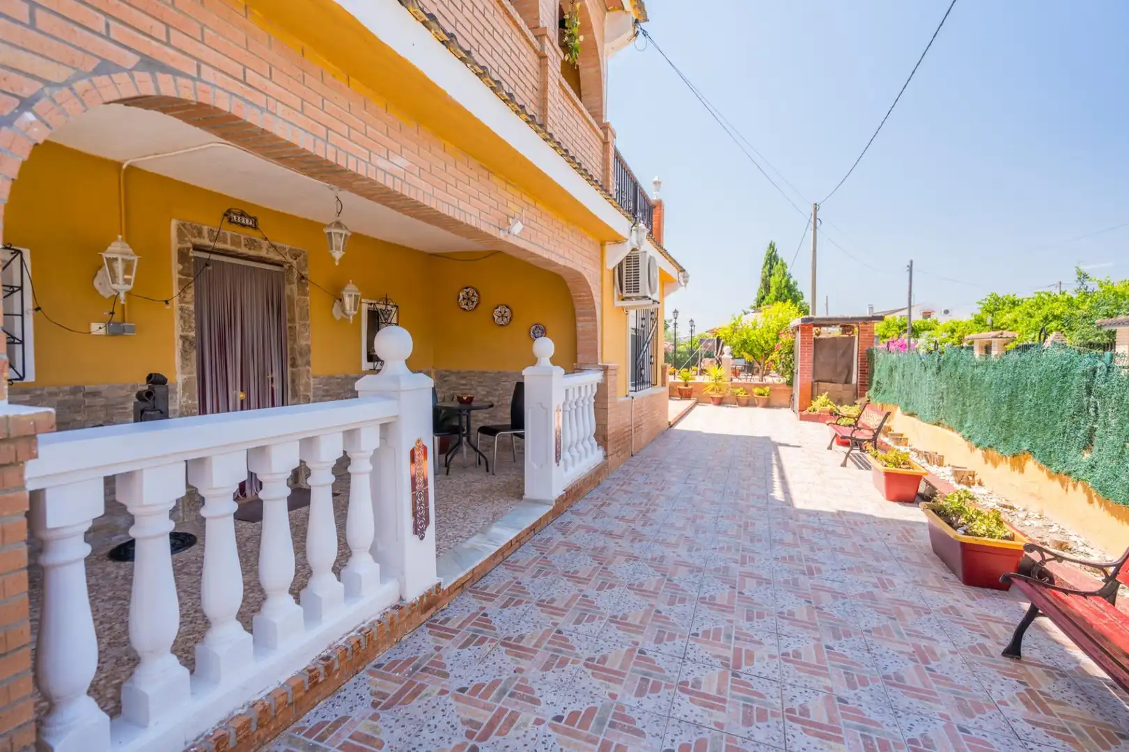 Terraza de Casa o chalet en venta en Benaguasil con Aire acondicionado, Calefacción y Jardín privado