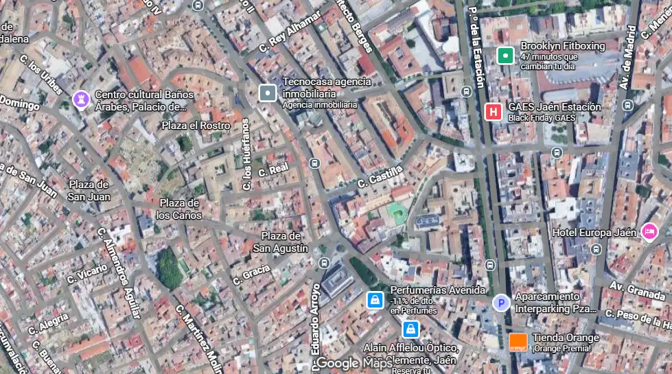 Vista exterior de Piso en venta en Jaén
