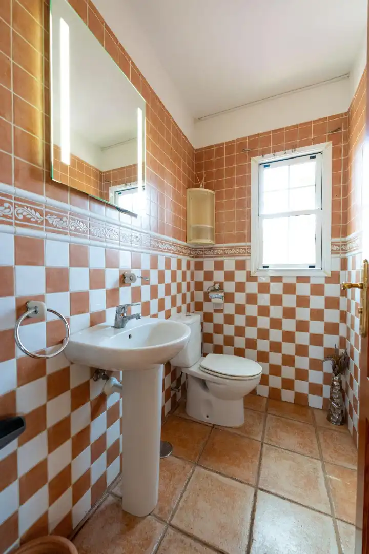 Bathroom of Houses for sale in San Miguel de Abona  with Air Conditioner, Private garden and Terrace