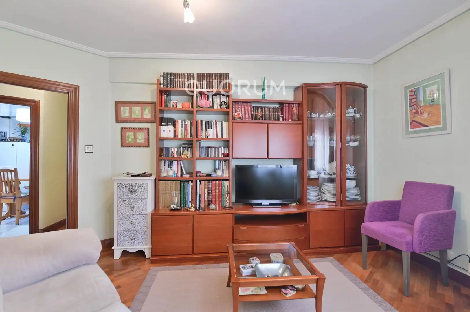 Wohnzimmer von Wohnung zum Verkauf in Begoña - Santutxu