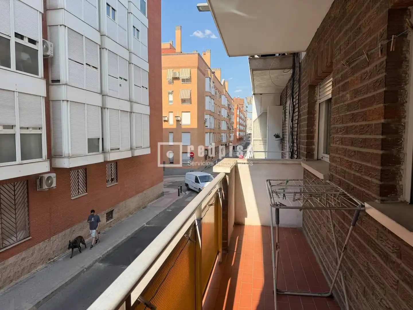 Balcony of Flat for sale in Madrid  with Heating, Private garden and Parquet flooring