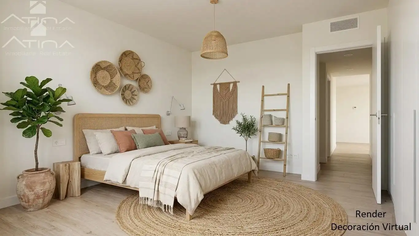 Bedroom of Apartments for sale in Jávea / Xàbia  with Air Conditioner, Heating and Private garden