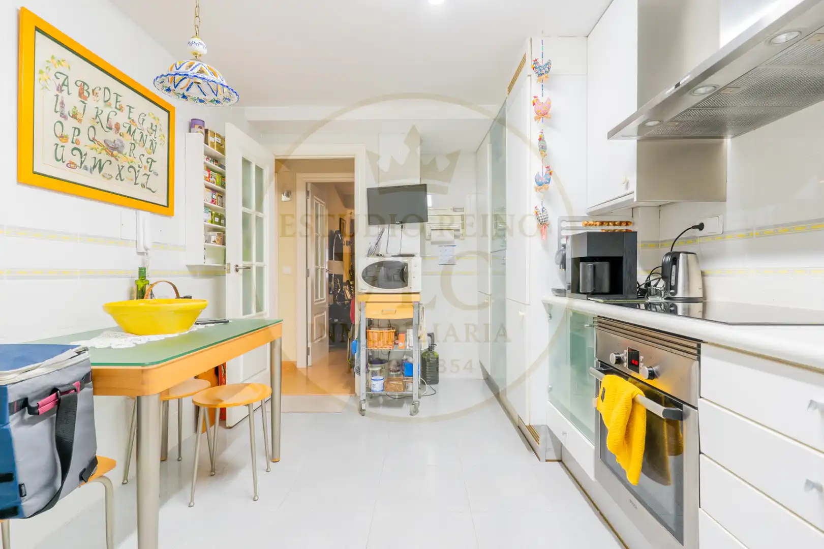 Cuina de Apartament en venda en Valencia amb Aire condicionat, Calefacció i Parquet