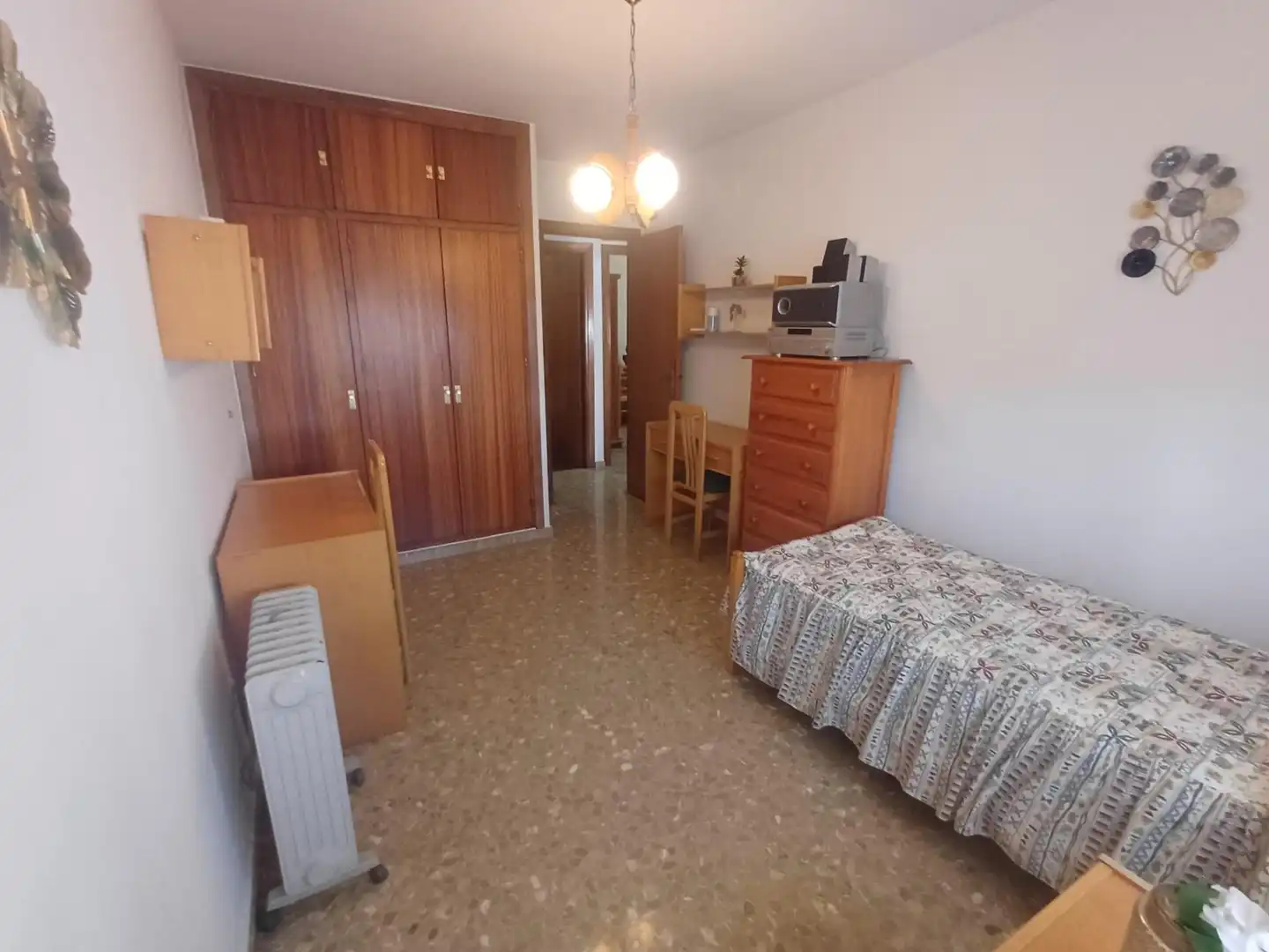 Schlafzimmer von Wohnung zum Verkauf in Málaga mit Klimaanlage, Terrasse und Möbliert
