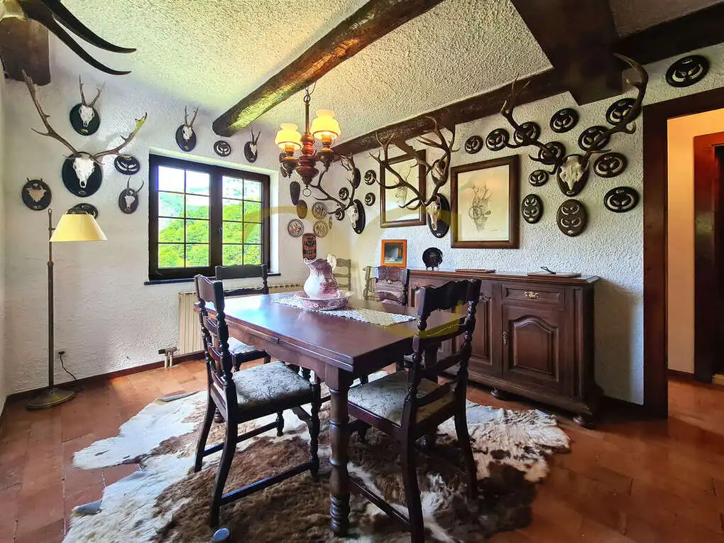 Comedor de Casa o chalet en venta en Caso con Calefacción, Jardín privado y Terraza
