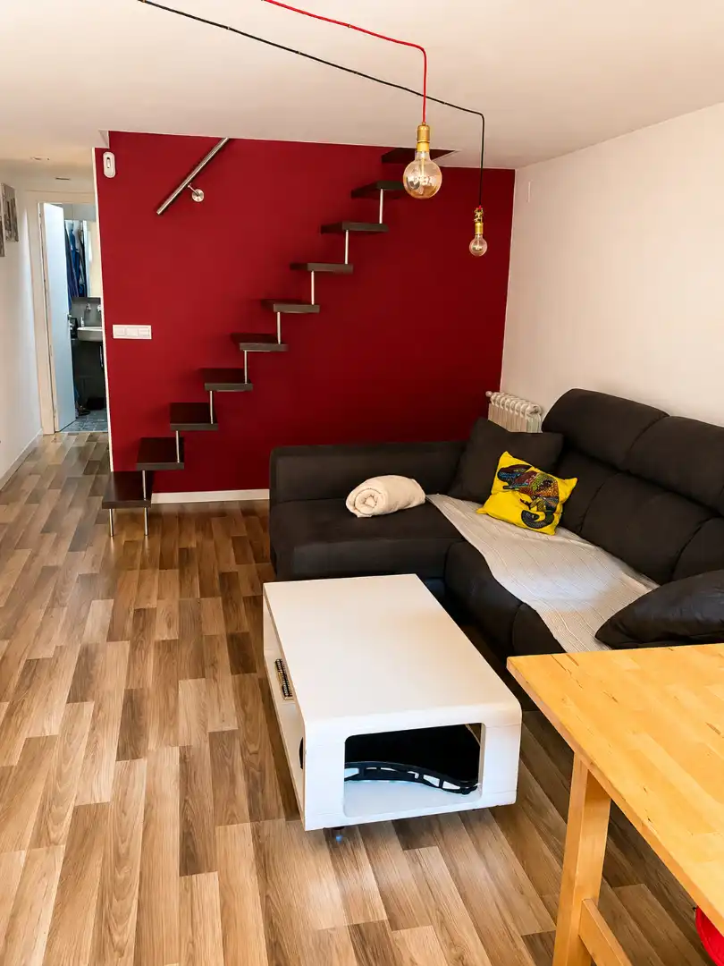 Sala de estar de Dúplex en venta en Madrid con Aire acondicionado, Calefacción y Jardín privado