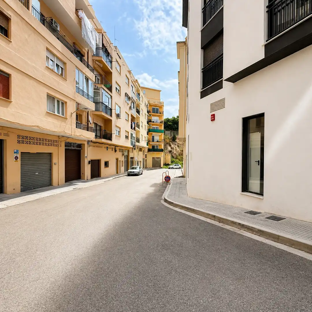 Vista exterior de Piso en venta en Benissa con Domótica